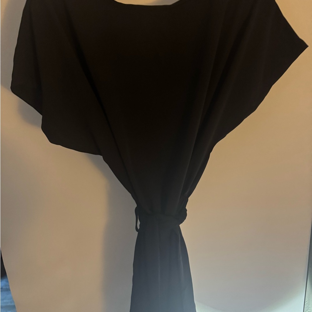 Charter Club Black Asymmetrical Dress